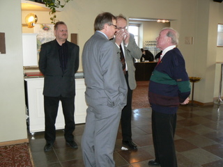 Teatterissa ennen esityst�